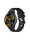 Garmin Venu 3 Venu 4 45mm 22mm Silikon Tragbare Bänder Schwarz