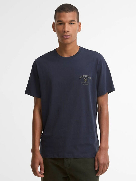 Barbour T-Shirt Dunkelblau