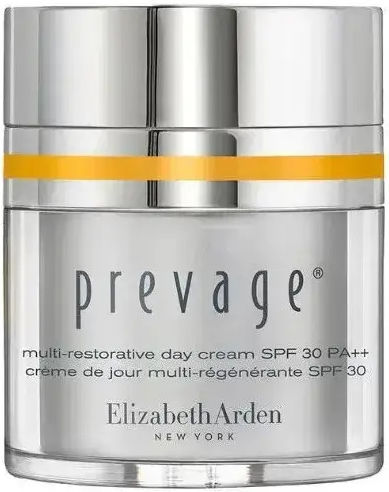 Elizabeth Arden Prevage Gesichtsfeuchtigkeitscreme Tag mit SPF30 für Feuchtigkeitsspendend Anti-Aging & Aufhellung mit Hyaluronsäure 50ml