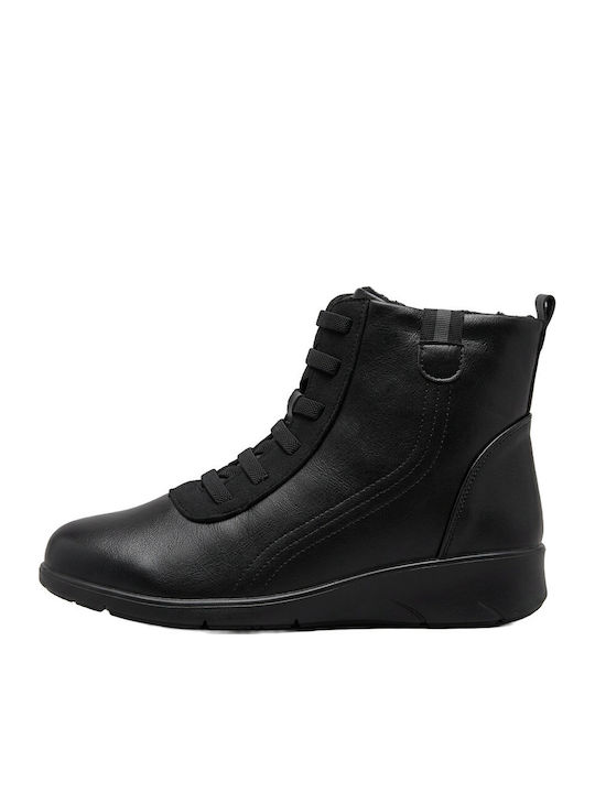 Damen Stiefeletten Schwarz