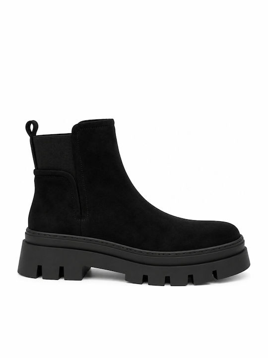 Alta Moda Ghete Chelsea de catifea pentru femei...