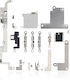 Full Set Small Metal Bracket Iphone Xr