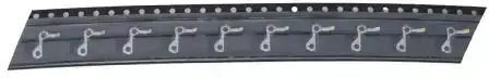 Grounding Spring Mid-frame Vent Area Below Taptic Zone Iphone 17 Pro Genuine Oem Pack 10