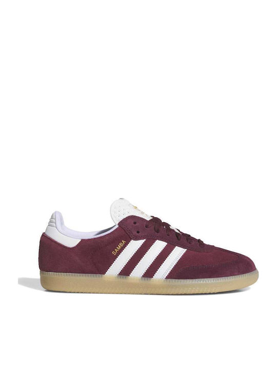 Samba Adv Adidasi Shadow Red / White / Maroon