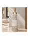 Keskor Decorative Floor Vase Metallic Gold 22x22xH73cm