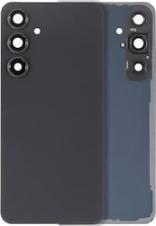Rückseitiges Glas Kameraobjektiv Samsung Galaxy S24 Fe Ohne Logo Aftermarket Plus Graphit