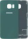 Back Cover Glass Samsung Galaxy S6 Edge Service Pack Green