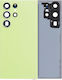 Back Cover Glass Camera Lens Samsung Galaxy S23 Ultra Service Pack Lime