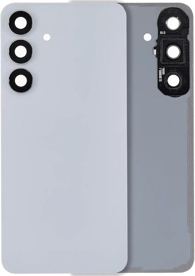 Back Cover Glass Camera Lens Samsung Galaxy S25 Fe No Logo Aftermarket Plus Icyblue