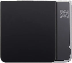 Bottom Back Cover Glass Samsung Galaxy Z Flip 3 5g Service Pack Phantom Black
