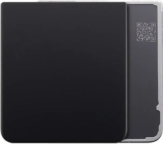 Bottom Back Cover Glass Samsung Galaxy Z Flip 3 5g Service Pack Phantom Black
