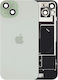 Rückglas W Magsafe Magnet & Nfc & Taschenlampe Flex iPhone 15 Plus Echtes OEM Grün