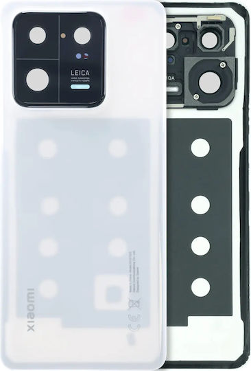 Back Cover Glass Xiaomi 13 Pro Service Pack Ceramic White