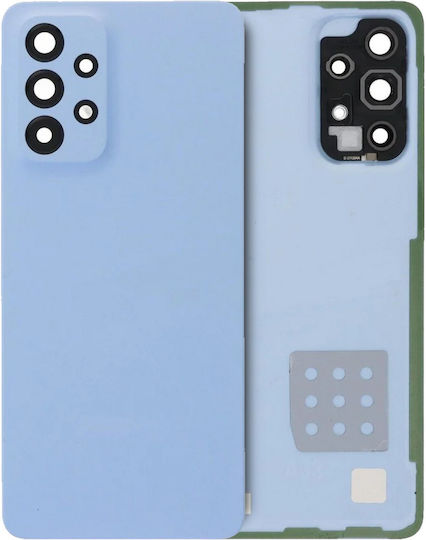 Back Cover Glass Camera Lens Samsung Galaxy A33 5g A336 2022 Service Pack Blue