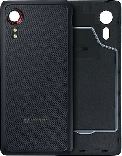 Back Cover Glass Camera Lens Samsung Galaxy Xcover 5 Service Pack Black