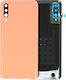 Back Cover Glass Camera Lens Samsung Galaxy A50 A505 2019 Service Pack Orange