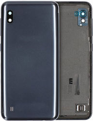 Back Cover Glass Camera Lens Samsung Galaxy A10 A105 2019 Service Pack Black
