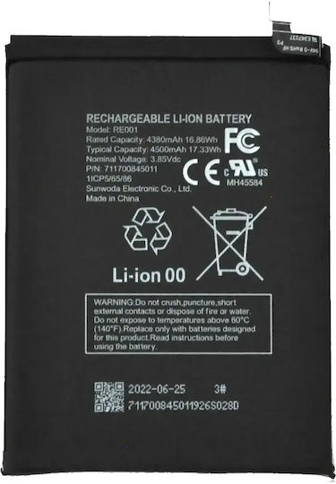 Ersatzakku T-mobile Revvl 6 5g Revvl 6x 5g Boost Mobile Celero 5g 2022 Re001