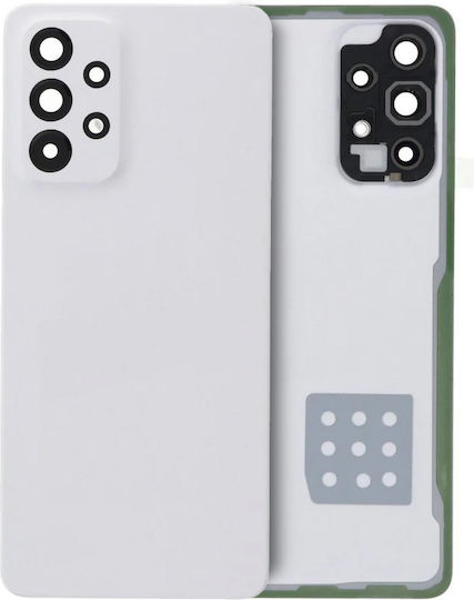 Back Cover Glass Camera Lens Samsung Galaxy A33 5g A336 2022 Service Pack White