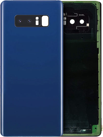 Back Cover Glass Camera Lens Samsung Galaxy Note 8 Service Pack Deepsea Blue