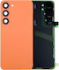 Back Cover Glass Kameraobjektiv Samsung Galaxy S24 Service Pack Sandstein Orange