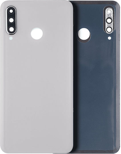 Rückseitiges Glas Kameraobjektiv Huawei P30 Lite Nova 4e 4 GB RAM Ohne Logo Perlmutt Weiß