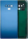Back Cover Glass Camera Lens Samsung Galaxy Note 9 No Logo Aftermarket Plus Ocean Blue