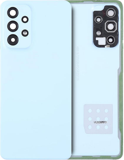 Back Cover Glass Camera Lens Samsung Galaxy A53 5g A536 2022 Service Pack Blue