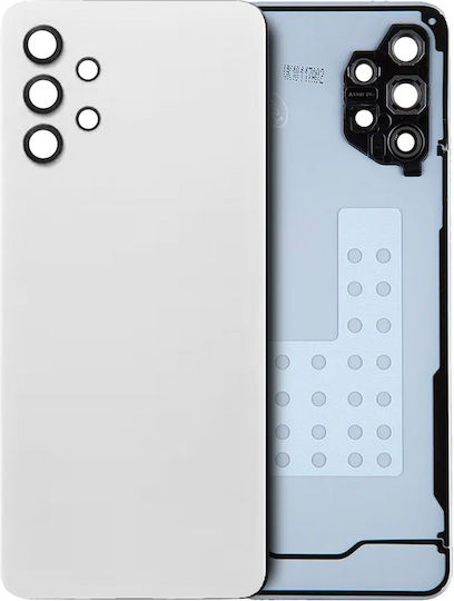Back Cover Glass Camera Lens Samsung Galaxy A32 5g A326 2021 Service Pack Awesome White