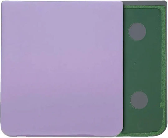 Bottom Back Cover Glass Samsung Galaxy Z Flip 4 Service Pack Bora Purple
