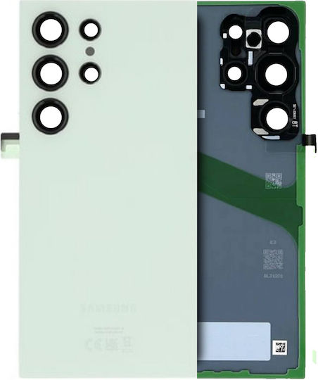 Back Cover Glass Kameraobjektiv Samsung Galaxy S24 Ultra Service Pack Titan Grün