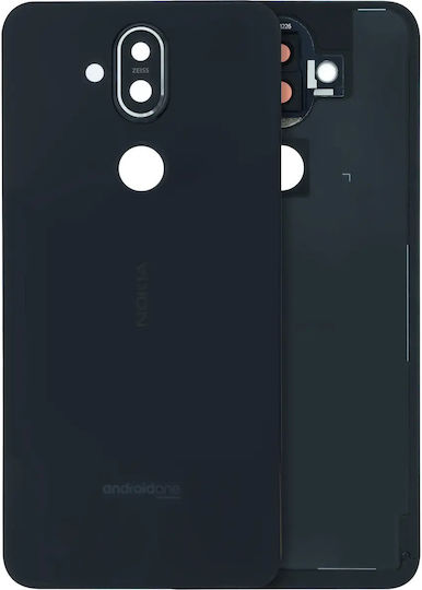 Back Cover Glass Nokia 8.1 Genuine Oem Blue