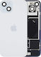 Back Glass W Magsafe Magnet & Nfc & Flashlight Flex Iphone 15 Plus Genuine Oem Blue