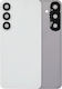 Back Cover Glass Camera Lens Samsung Galaxy S25 Fe No Logo Aftermarket Plus White