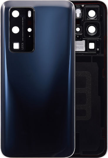 Back Cover Glass Camera Lens Huawei P40 Pro Black