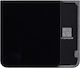 Bottom Back Cover Glass Samsung Galaxy Z Flip 7 Fe 5g No Logo Aftermarket Plus Black