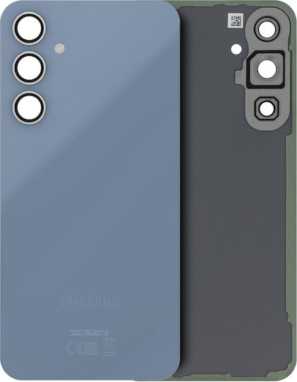 Back Cover Glass Camera Lens Samsung Galaxy S23 Fe Service Pack Indigo
