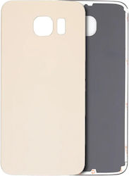 Sticlă Spate Samsung Galaxy S6 Fără Logo Aftermarket Plus Auriu Sticlă Spate Samsung Galaxy S6 Fără Logo Aftermarket Plus Auriu