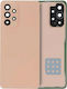 Back Cover Glass Camera Lens Samsung Galaxy A33 5g A336 2022 Service Pack Peach