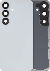 Rückseite Glas Kameralinse Samsung Galaxy S25 5G Kein Logo Aftermarket Plus Eisblau Rückseite Glas Kameralinse Samsung Galaxy S25 5G Kein Logo Aftermarket Plus Eisblau