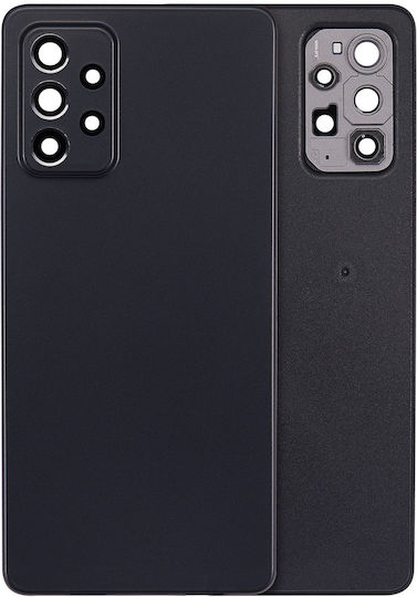 Back Cover Glass Camera Lens Samsung Galaxy A72 A725 2021 Service Pack Black