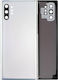Back Cover Glas Kameraobjektiv Samsung Galaxy Note 10 Plus 5G Service Pack Aura Glow Silber