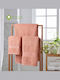 Isadore Lorraine Isadore Lorraine Badetücher Set 3 Stück Apricot Gewicht 650gsm