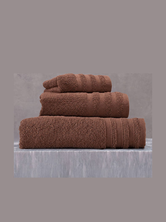 Rythmos Body Towel Lagoon 70x140cm Brown Weight...