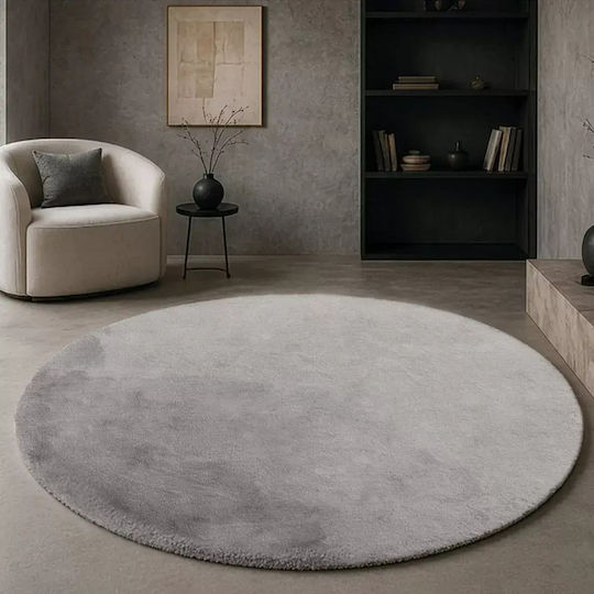 Teoran Mellow 11 Round Rug Grey Ø160cm