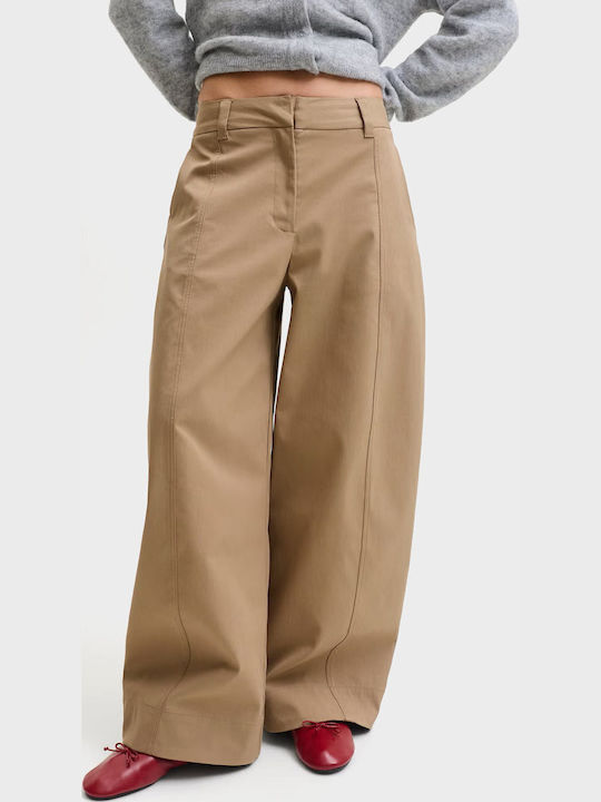 Jack & Jones Women's Fabric Trousers in Baggy F...