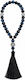 Orthodox Prayer Beads 30 Beads Blue Black Tassel