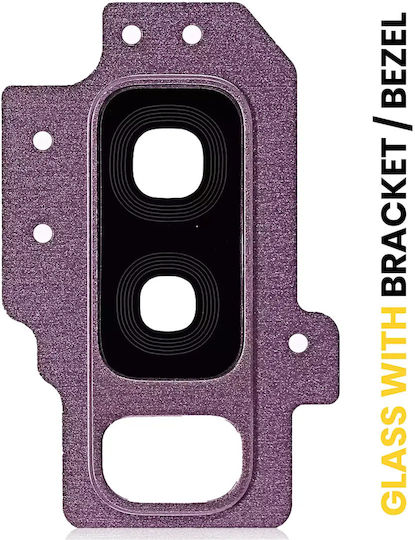 Back Camera Lens Bracket Bezel Samsung Galaxy S9 Plus Purple