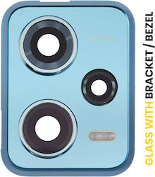 Back Kamera Linse Halter Rahmen Xiaomi Redmi Note 12 Pro 5G Blau Back Kamera Linse Halter Rahmen Xiaomi Redmi Note 12 Pro 5G Blau