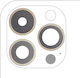Задна камера скоба и рамка iPhone 14 Pro 14 Pro Max 3 части комплект aftermarket плюс златисто